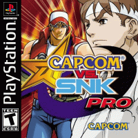 Capcom vs SNK Pro Playstation  box art
